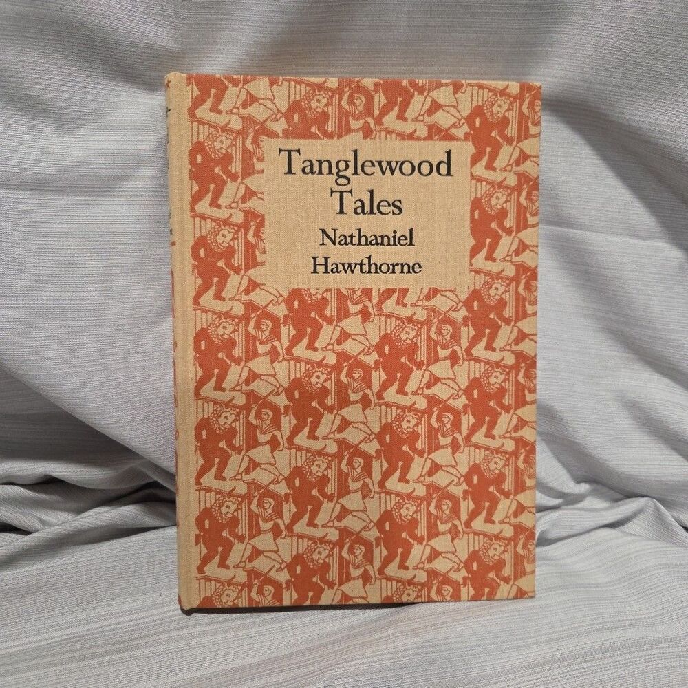 Tanglewood Tales Nathaniel Hawthorne 1962 Illust w line drawings 8 Color Plates